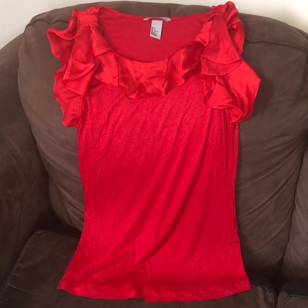 Red tank top from H&M